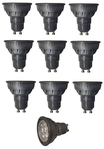 Provance 10 x LED GU10 6 Watt Glühbirne Glühlampe Energiesparlampe Spots 3000K warmweiß 30°
