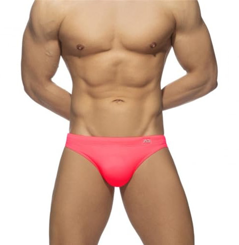 AHMXYG Costume da Bagno Uomo Costume Slip Uomini da Bagno Swimming Brief per Mare Piscina STDK6 (Rosa, XXL)