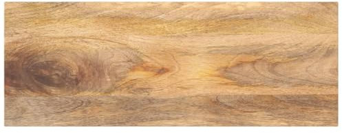 vidaXL Tischplatte, Holzplatte für Esstisch Couchtisch, Massivholzplatte Rustikales Design, Ersatztischplatte, 90x30x2,5cm Rechteckig Massivholz Mango
