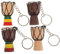 CAXUSD Schlagzeuger-schlüsselanhänger Kelchtrommel-design Handtaschen-ornamente Schlüsselanhänger Hängendes Ornament Für Die Reise