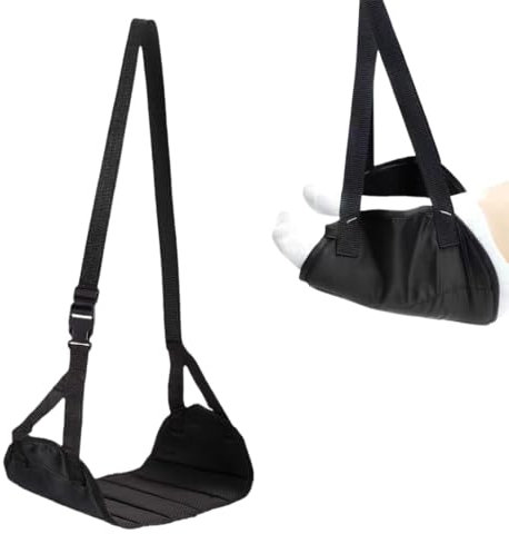 1 PC Hamac Repose-Pieds Portable pour Avion, Hamac Repose-Pieds Suspendu Pliable, Accessoires de Voyage, Repose-Pieds de Voyage pour Longs Vols, Détente, Accessoires de Confort de Voyage