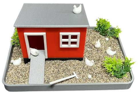 Chicken Zen Garden, Meditation Sand Tray, Decorative Sand Garden, Desk Decoration For Home, Zen Garden With Tree, Funny Sand Garden, Home Meditation Garden, Studio Desk Decor, Unique Zen Garden, Deskt
