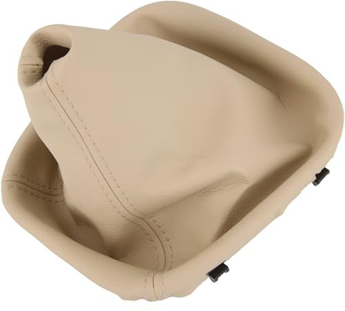 Recambo Schaltsack Schaltgetriebe passend für MB W203 W203, 2000-2007, Plug & Play, Schaltmanschette, mit Rahmen, beige