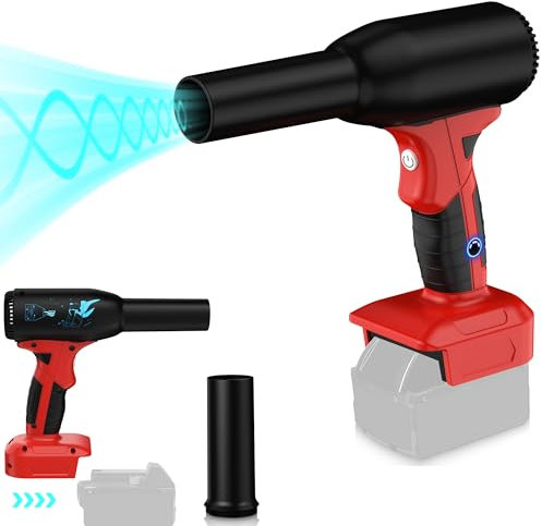 Souffleur de feuilles sans fil pour Milwaukee M 18 18 V (sans batterie), mini souffleur portatif avec moteur sans balais, ventilateur à jet sec pour séchage, nettoyage de voiture, barbecue