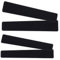 Estabilizador de arco recurvo, material compuesto, fácil instalación, fuerte adherencia, 1 6 cm y 2 cm de ancho (negro)