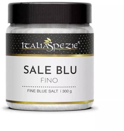 Sale blu fino, 300 g, gourmet, non raffinato naturale al 100%, minerale