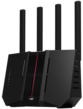 ASUS RT-BE9700 Tri-Band WiFi 7 Smart AiMesh, Router Estensibile, Porta 10G, Parental Control & VPN, Sicurezza di Rete Avanzata