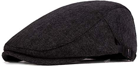 Newsboy Cap Mens Classic Gatsby Baker Boy Hat Flat Caps Tweed Adjustable Ivy Peaky Beret Cap Hat