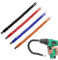 FineGood - Extensiones de taladro flexibles para destornilladores, 29,5 cm, conexión universal, color negro, rojo, azul, naranja