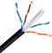 AISENS A135 – 0264 – Waterproof Outdoor Network Cable RJ45 (Rigid, 305 M Reel, UV Resistant) Black