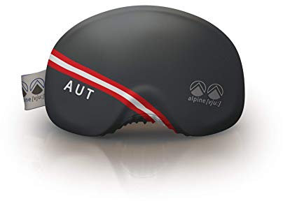 alpine [vju:] - Ski Brille Schutz | Goggle Etui Schutz Cover | elastisch aus Mikrofaser | unisex (Österreich)