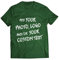 lepni.me Tee Shirt Homme Personnalisable Cadeaux Ajouter Un Logo d'entreprise Design Personnel ou Une Photo pour Cadeau (XXL Bouteille Vert Multicolore)