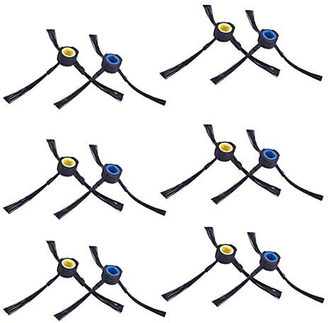 REYEE Lot de 12 brosses latérales pour AMIBOT Animal Premium H2O (6 paires)