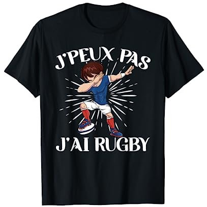 Sportif Joueur De Rugby Cool Garçons J'peux Pas J'ai Rugby T-Shirt