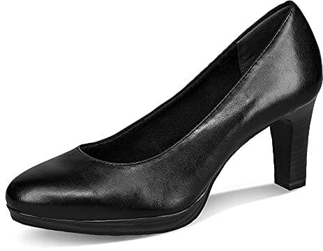 Tamaris Escarpins Classiques pour Femme, Talons Hauts, Semelle intérieure Touchit, Black 1 22410 29 001, 36 EU