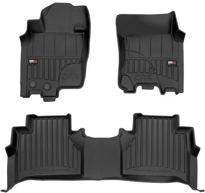 OMAC Gummi Fußmatten für Nissan Navara 2014-2025 Premium TPE Automatten 3tlg