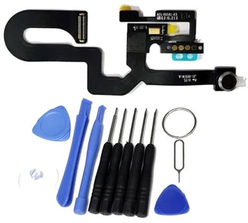 Visiodirect Nappe Camera Avant FACETIME + CAPTEUR PROXIMITÉ + Micro D'AMBIANCE Compatible pour iPhone 7 Plus