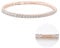 Damen Armband Rosegold mit Zirkonia | Tennisarmband mit Gravur für Namen | Personalisierte Armkette Frauen als Geschenk für Mutter Tochter Freundin