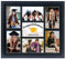 GMFrames 4X6 Bilderrahmen Collage mit 7 Öffnungen Fotorahmen mit Mehreren Graduierungen zum Andenken Geschenke Schwarze Matte