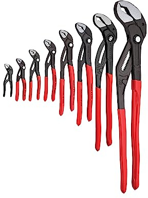 KNIPEX Tools 9K 00 80 149 US 8-teiliges Cobra®-Zangen-Set