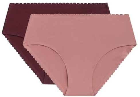 Dim Femme Sans Armatures Daily Dentelle X1 Culotte, Rouge, L EU