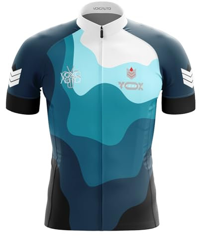 Herren Kurzarm Fahrrad Trikot,Neu Radtrikot Herren Kurzarm Atmungsaktiv Schnell Trocknend Radtrikot, Rennrad Trikot Herren,MTB Radtrikot，Herren Radtrikot (5XL,Typ-3)
