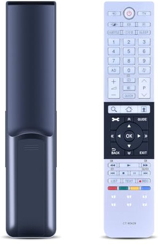 GOUYESHO Neu CT-90429 75034212 Ersatz Fernbedienung TV für Toshiba CT 90429 32L4363DG 32L4333DG 40L6363DG 47L6453DB 50L4353D 50L7335DG 50L4363DG 50L4353DB