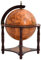 Genérico Porte-bouteilles globe terrestre en bois massif eucalyptus marron, wenjingqi-343473