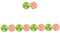 Alasum 10 STK Lotterie-Plattenspieler Radspielzeug Farbe Preisrad Spiel Lotterierad Party-preisrad Leeres Preisrad Tisch-preisrad Partyspiel Rad Schicksalsrad Partyrad Plastik