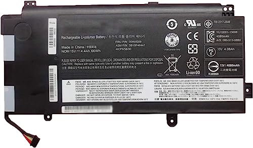 Batería para portátil Lenovo ThinkPad Yoga 15 Ultrabook Series 15 00HW008 SB10F46446 00HW009, 15 V, 66 Wh, 4400 mAh