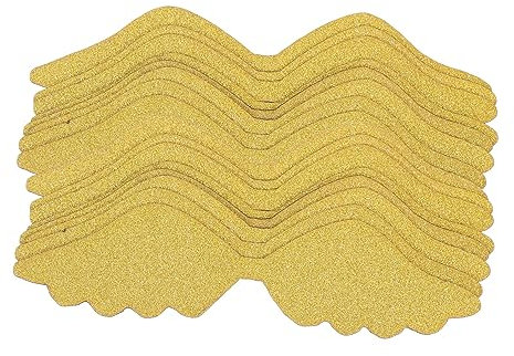 Tortendekoration 50stücke Papier Gold Angel Wing Shape Halloween Mottoparty