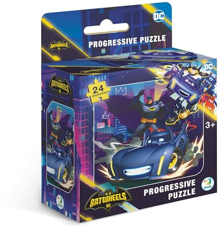 Dodo Produkt Batwheels Batmobile Puzzle, 24 Teile, ab 3 Jahren