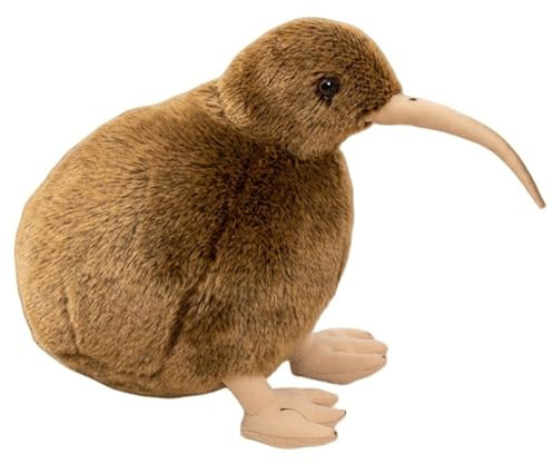 KUKUShining Kiwi Vogel Plüschtier, Kuscheltier Plüschpuppe Weich Pelzig Wie Echte Vögel Stofftier Interaktiver Plüsch Spielzeug Vor Dem Schlafengehen(28cm/11in)