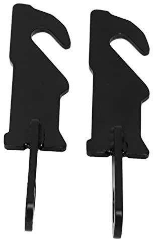 Tomantery Loquets de Remplacement en Métal Noir pour ATV UTV pour XP 1000 2014-2023, Tire-bouchon Polyvalent, Pratique pour les Boissons en Plein Air, Serrure de Porte 3,5 Pouces