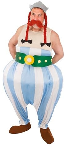 Chaks C4192XL Obelix Kostüm Set, Herren, Mehrfarbig, XL