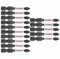 BOSCH ITPH2215 15-Pack 2 in. Phillips #2 Impact Tough Screwdriving Power Bits