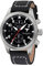 Airleader Steel Chronograph KHS.AIRSC.LBB Edelstahl, Büffel-Lederband, KHS Tactical Watch, Einsatzuhr, Fliegeruhr