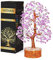 Amethyst Money Tree - Purple Gemstone - Spiritual Charm - Chakra Tree - Crystal Decor (10-12 Inch Approx.)