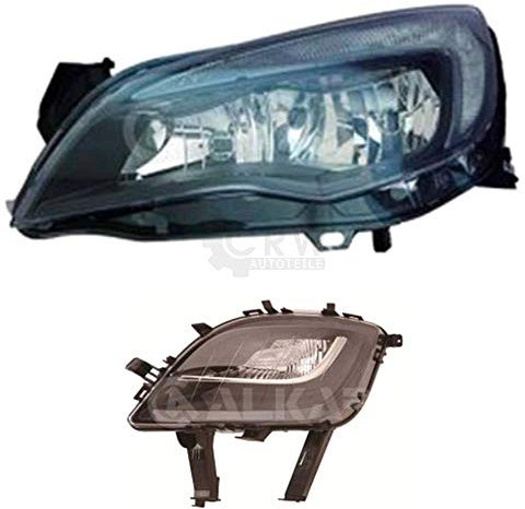 links Scheinwerfer schwarz + ASTRA Sports Tourer J mit Blinker