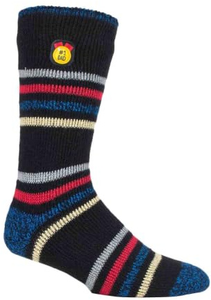 HEAT HOLDERS - Mens Gift Box Extra Warm Winter Novelty Thermal Socks for Dad & Grandad