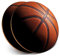 2 x Round Coasters - Basketball Sports Ball - Cork Backed Home Kitchen Accessory Tea Coffee Mug Mat #3083