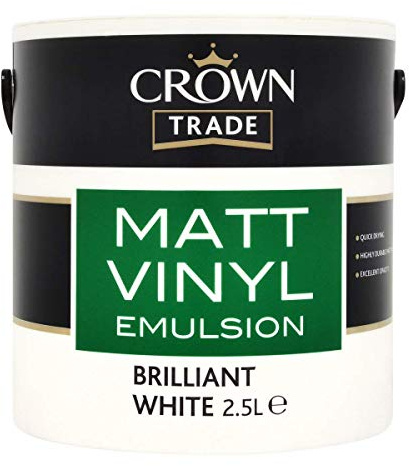 Crown Vinyl Matt Brilliant White 2.5L