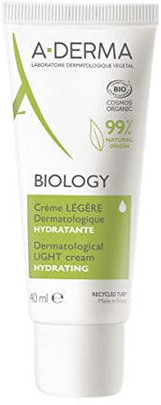 A-Derma BIOLOGY Feuchtigkeitscreme leicht, 40 ml