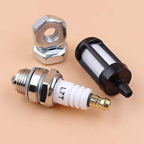 Luxuypon Kettensägenstange Mutter Zündkerze Service Kit passend für STIHL MS660 MS650 MS640 MS460 MS440 040 041 042 044 045 046 Kettensägen