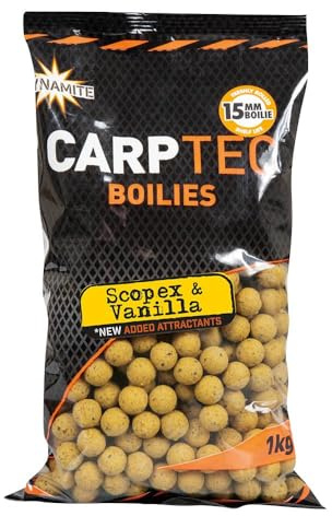 Dynamite Baits Carptec Scopex & Vanilla Boilies - 1kg