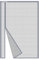 Risareyi Zanzariera Magnetica in Vetroresina 200x245cm, Grigio Rete Fine, Apertura Laterale Tenda con Calamita Zanzariere Magnetiche per Porte Finestre per Balcone Chiusura Automatica