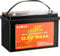 SANFOU 12,8V100Ah LiFePO4 Akku, 1280Wh Lithium Batterie mit 100A BMS Low Temperature Schutz, 5000-15000 Mal Autobatterien, Unterstützung 4S4P, perfekt als Stromquelle für Wohnmobile Camping