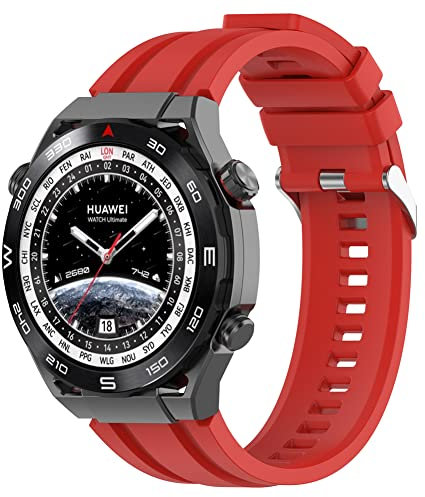 Tyogeephy Cinturino in Silicone Sportivo per Huawei WATCH Ultimate, GT3 SE, Watch Buds, Watch 3 Pro New, GT3 PRO 46MM, GT Runner - 22mm