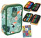 COOLPACK 2-fache Federtasche Federmappe Federmäppchen Toucans Tukane 35-teilig Schüleretui Stifte und Pinsel Fanartikel inkl. Aufgabenheft Federbox Etui Stiftetasche Schlamper-Etui Schul-Etui