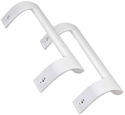 Recamania Kit Dos Tiradores Puerta frigorifico para Beko, para Saivod - Codigo original 4321270300, 2PT-163 - Medidas 250x75x90 mm